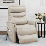 Gemini - Sillón reclinable eléctrico con reposacabezas articulado (juego de 2)