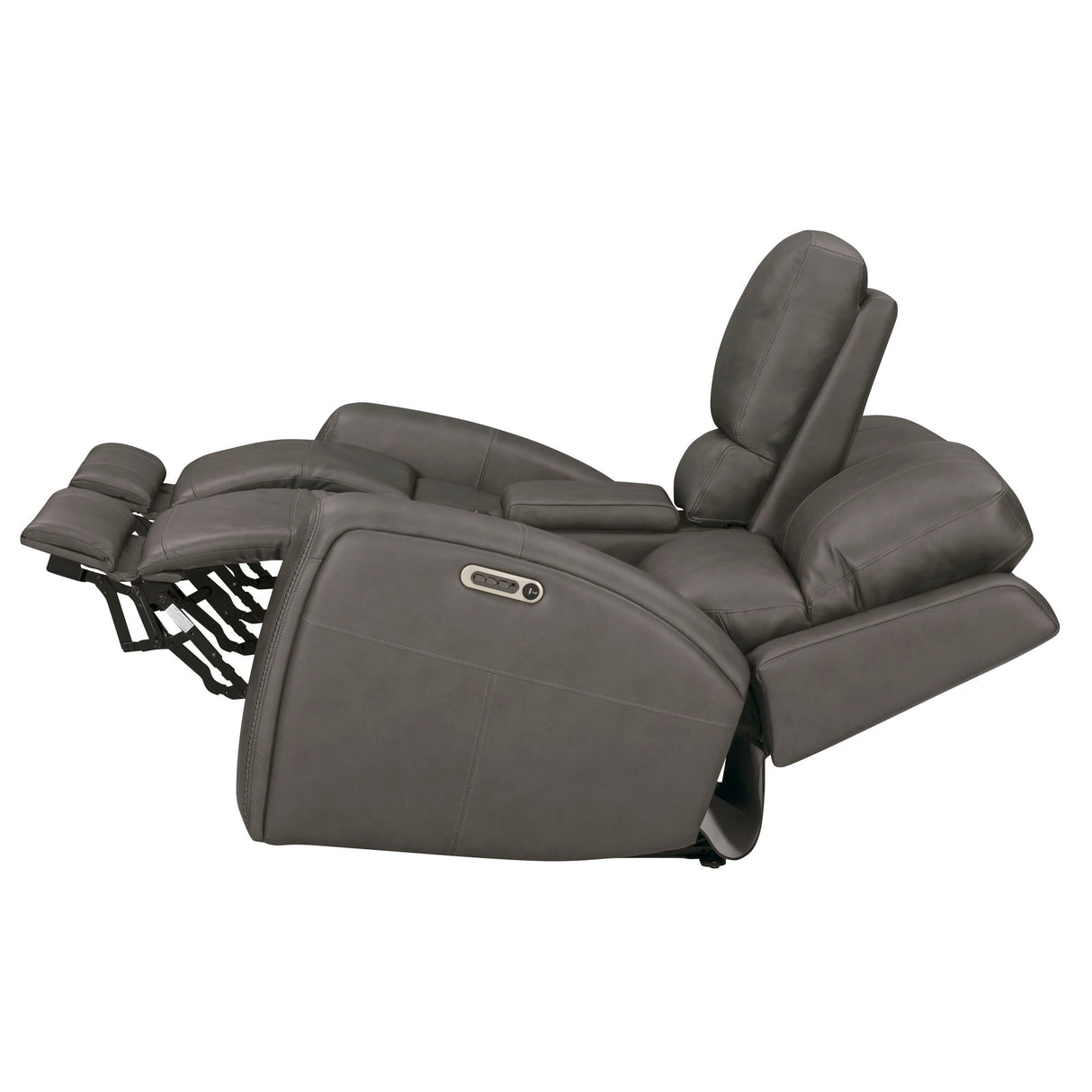 Belmont - Zero Gravity Power Reclining Tilt Console Loveseat P3 - Autumn Fog