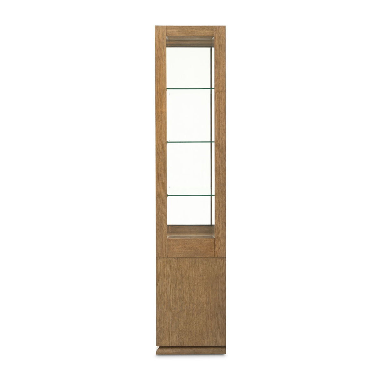 Portrait - Display Cabinet - Sienna Brown