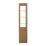 Portrait - Display Cabinet - Sienna Brown