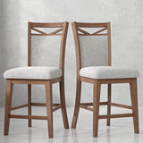 Americana Modern Dining - Upholstered Counter Chair (Set of 2) - Cotton alternate view 3