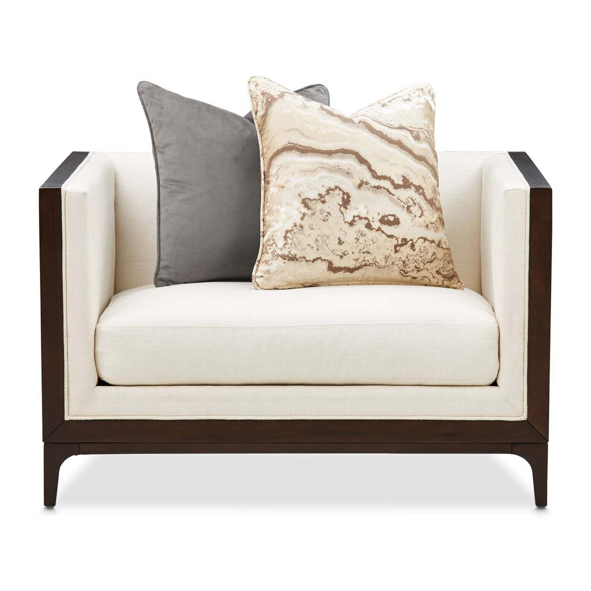 Belmont Place - Sillón a juego - Crema / Espresso