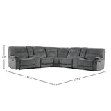 Cooper - Modular Manual Reclining Sectional