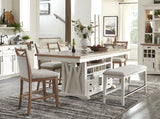 Americana Modern Dining - Upholstered Counter Chair (Set of 2) - Cotton alternate view 4