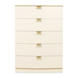 La Terrazza - 5-Drawer Chest - Creamy Pearl