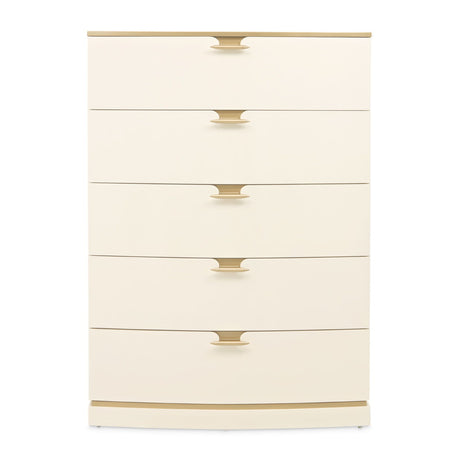 La Terrazza - 5-Drawer Chest - Creamy Pearl