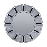 Noralie - Accent Mirror - Mirrored, Faux Diamonds