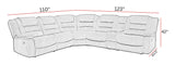 Bolton - Modular Reclining Sectional