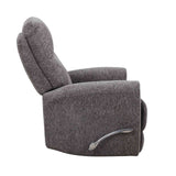 Natalia - Sillón Reclinable Giratorio Manual (Juego de 2)