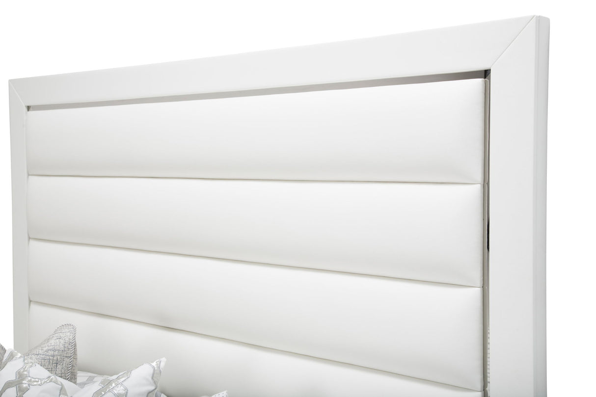 State St. - Upholstered Panel Bed