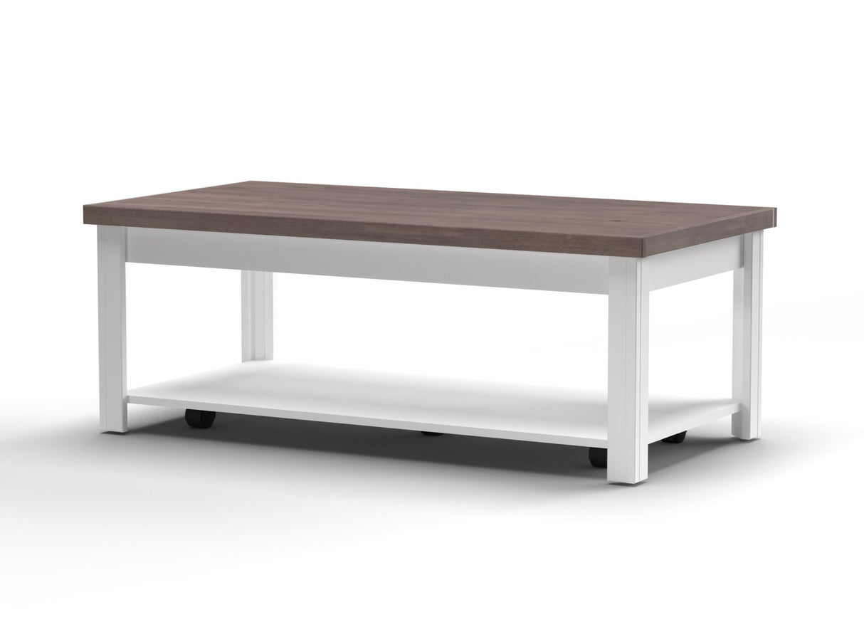Hampton - Coffee Table - Jasmine Whitewash / Barnwood