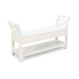 48" Accent Bench With Storage