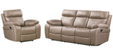 Theon - Manual Glider Reclining Sofa Set