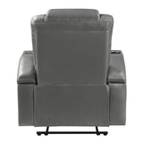 Alair - Sillón reclinable eléctrico con Bluetooth, cargador inalámbrico y portavasos