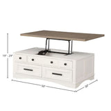 Americana Modern - Cocktail Table With Lift Top - Cotton
