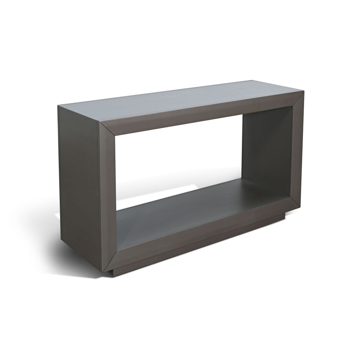 Modern Square Table With Open Storage
