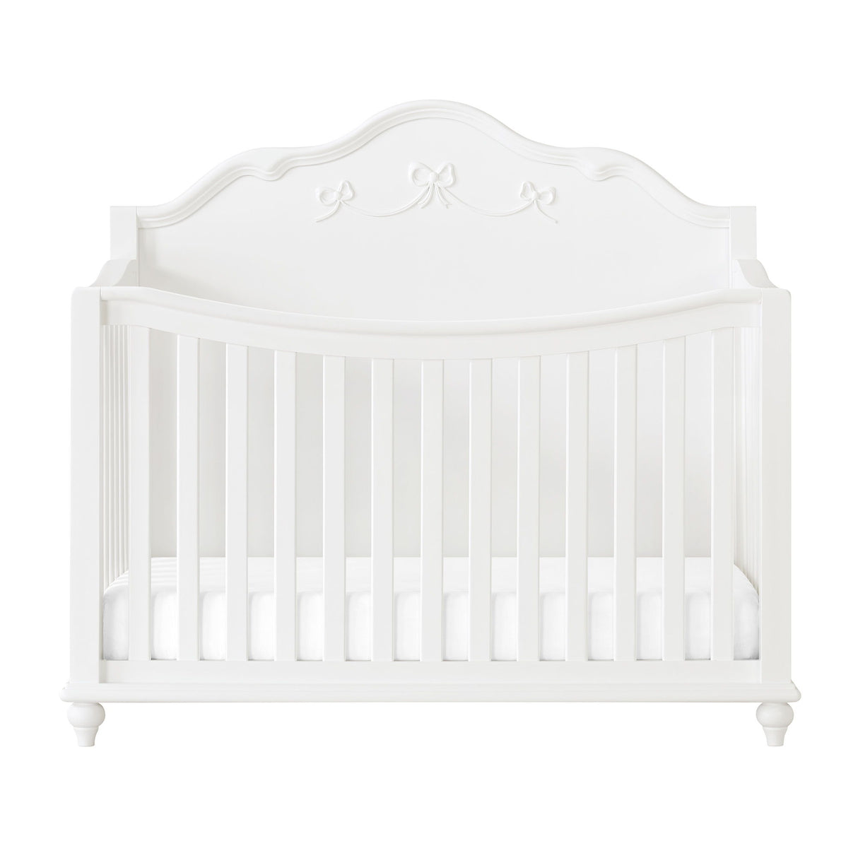 Alana - Crib With Guardrails - White alternate view 4