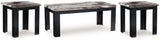 Jazmore - Occasional Table Set (Set of 3) - Dark Brown