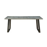 Kaylia - Mesa de comedor - Aluminio y bronce de cañón