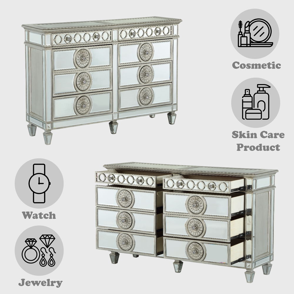 Varian - Dresser - Mirrored