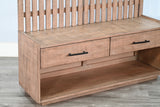 Eliza - Hall Tree With Bench