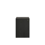 Asher - Nightstand With LED Light - Smoke