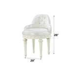 Dorothy - Silla de tocador giratoria - Marfil