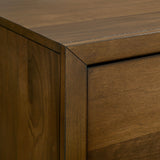 Malibu - 2-Drawer Nightstand - Walnut
