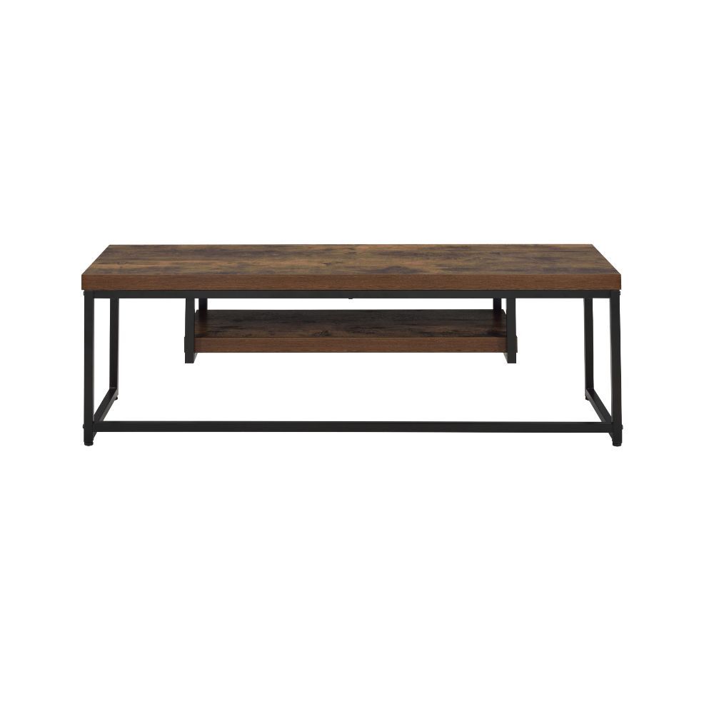 Bob - Mueble de TV - Roble envejecido y negro