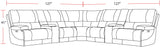 Whitman - Power Reclining Sectional