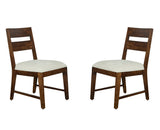 Portico - Ladderback Dining Chair (Set of 2) - Warm Brown