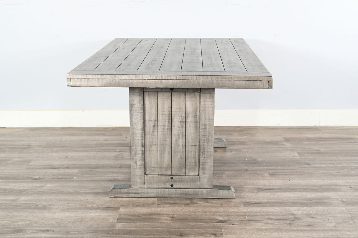 Alpine - Rectangular Wood Dining Table - Gray
