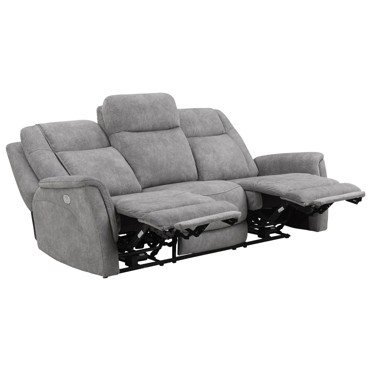 Sofá reclinable eléctrico Linus - Zero Gravity - Hudson Gray