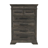 Park Ridge - 6-Drawer Chest - Charcoal