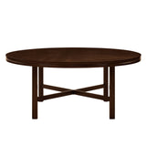 Hartford - Round Dining Table - Dark Brown