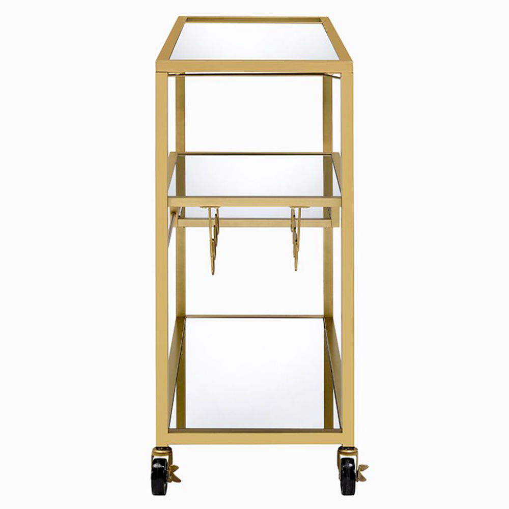 Adamsen - Carrito de servicio - Champán y espejo