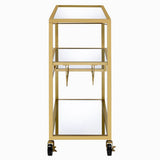 Adamsen - Carrito de servicio - Champán y espejo