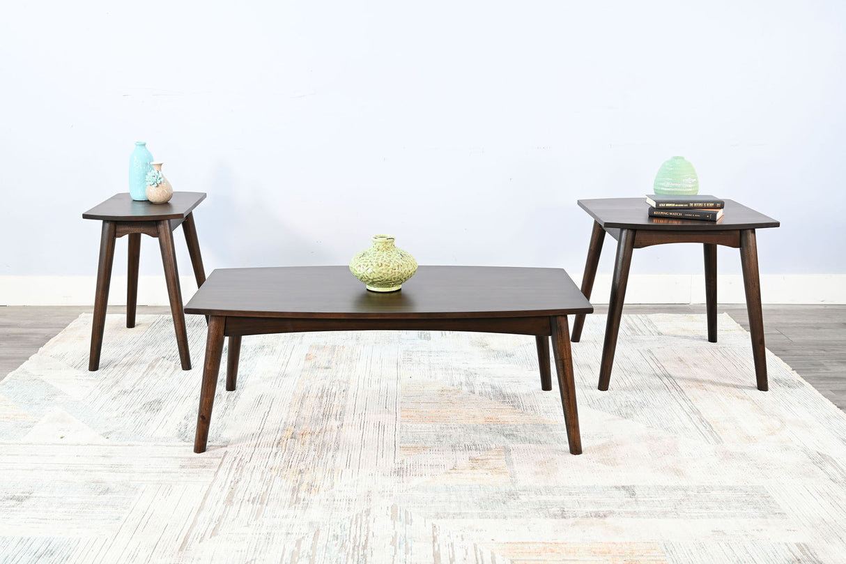 Mesa de centro rectangular - Grano de café