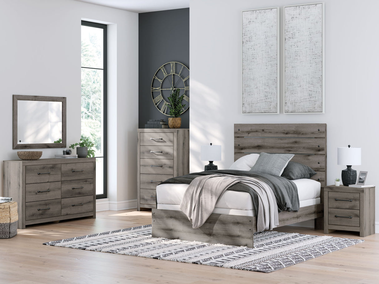 Graystorm - Espejo de dormitorio - Gris marrón