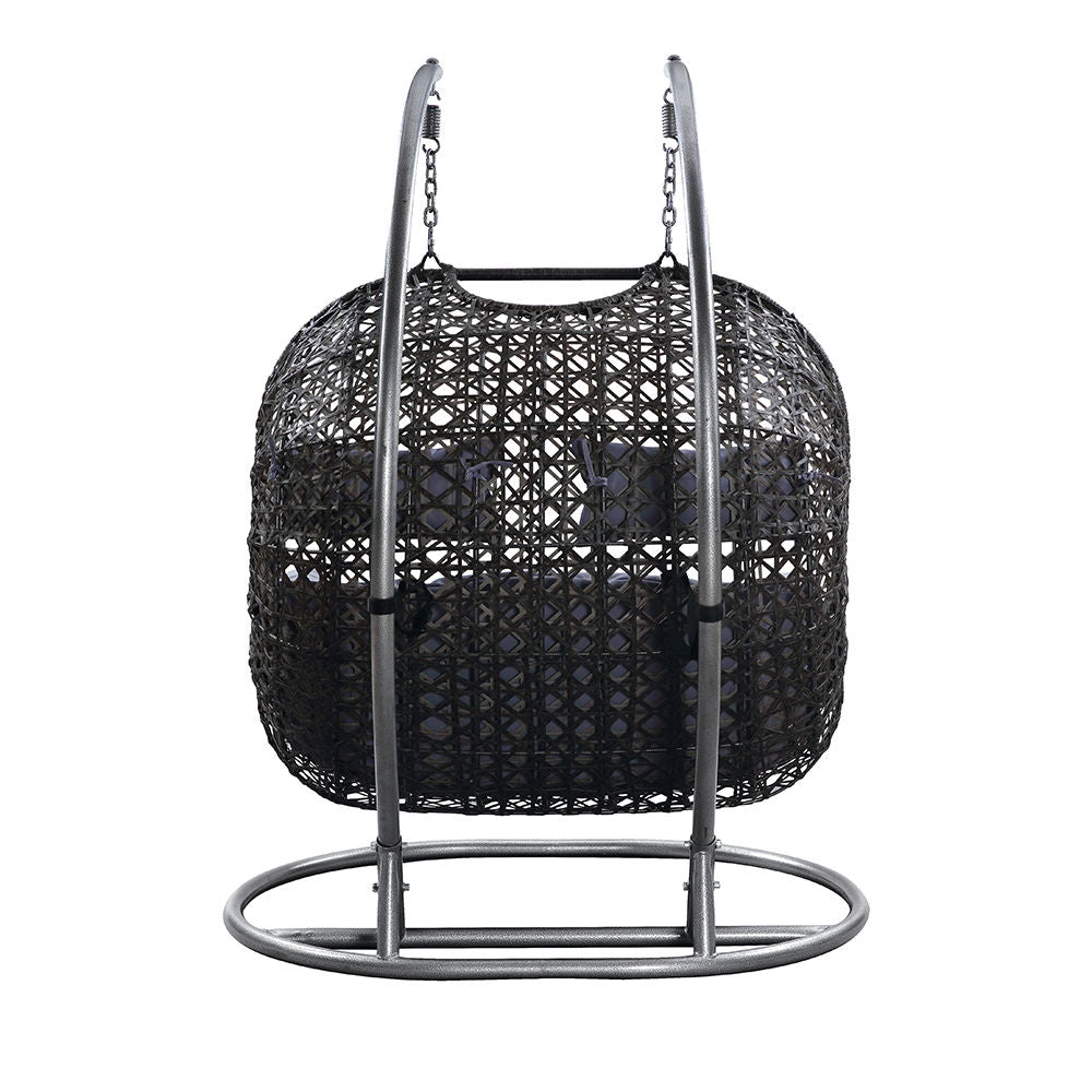 Vasant - Silla Columpio de Jardín - Gris Oscuro