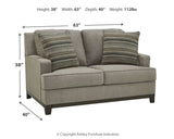 Kaywood - Loveseat - Granite