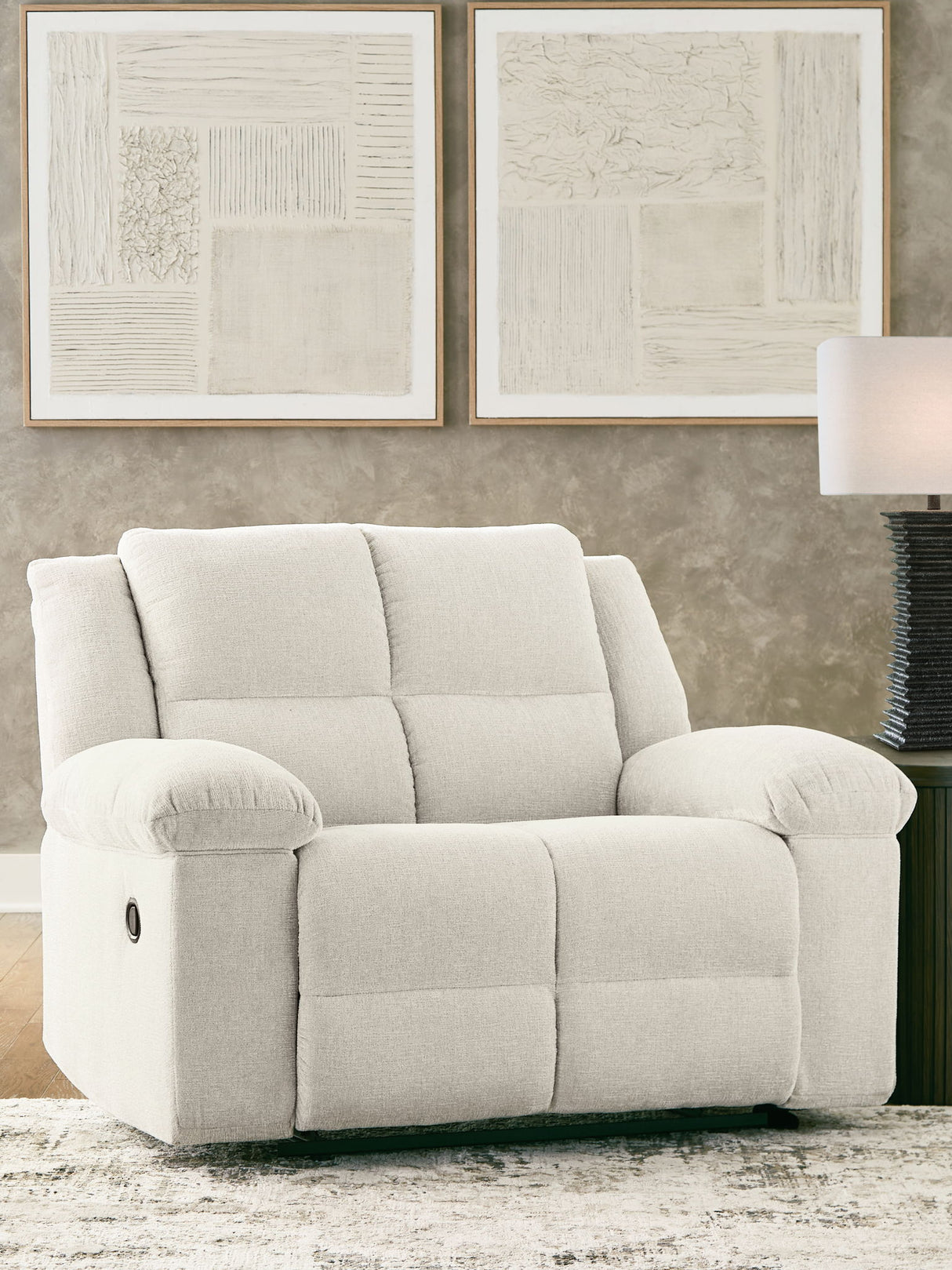 Orlen - Sillón reclinable de asiento ancho Zero Wall - Winter
