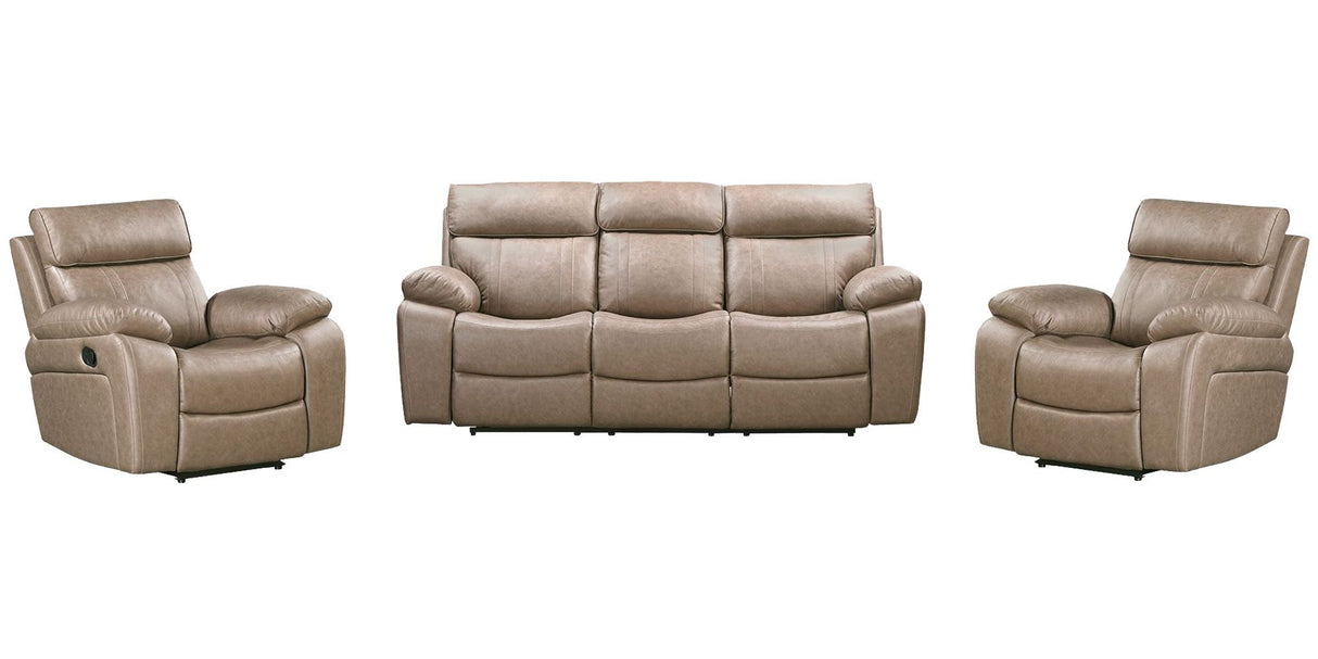 Theon - Manual Glider Reclining Sofa Set