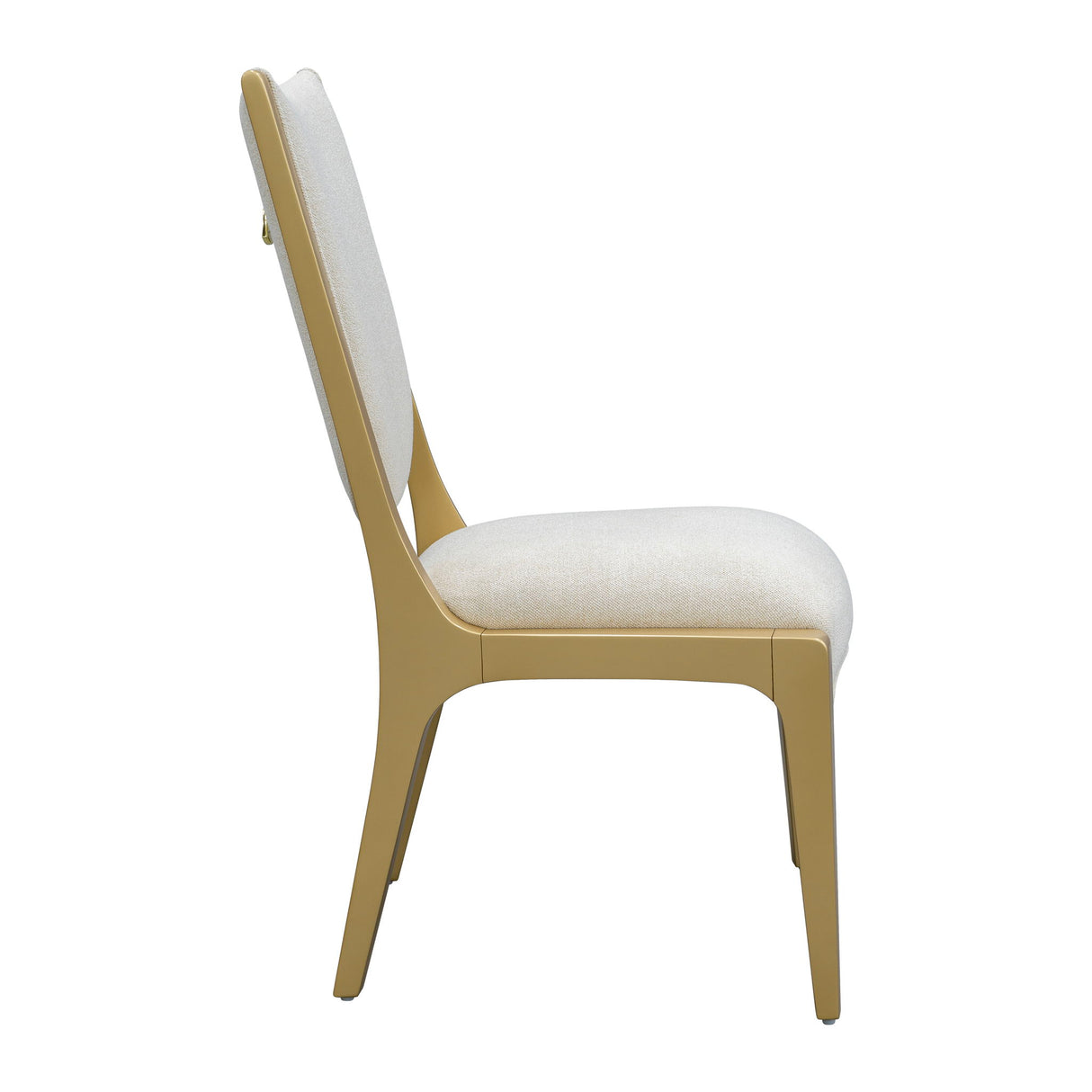 Scotts Square - Silla de comedor auxiliar (juego de 2) - Color champán claro