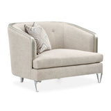 Camden Court - Chair And Half - Flax/Platinum