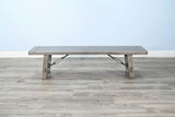 Alpine - Banco con Tensor, Asiento de Madera - Gris