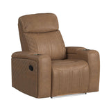 Side Kick - Recliner With Cupholders And White Led Light - Simba Saddle