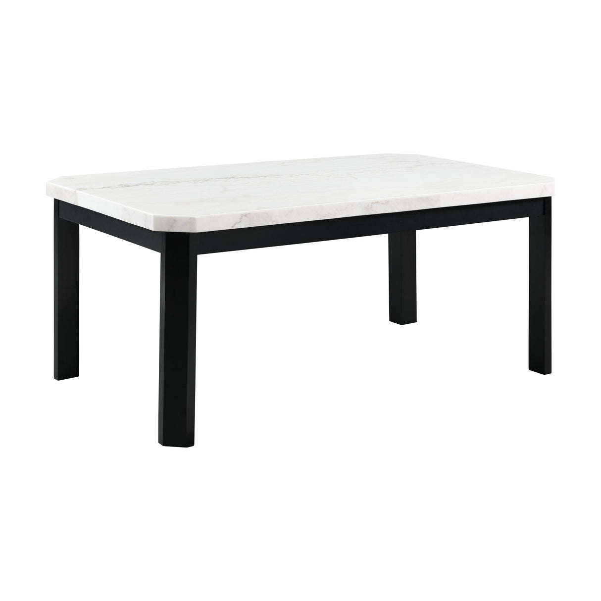Francesca - 5 Piece Rectangular Dining Set (Table & Four Chairs) - Gray