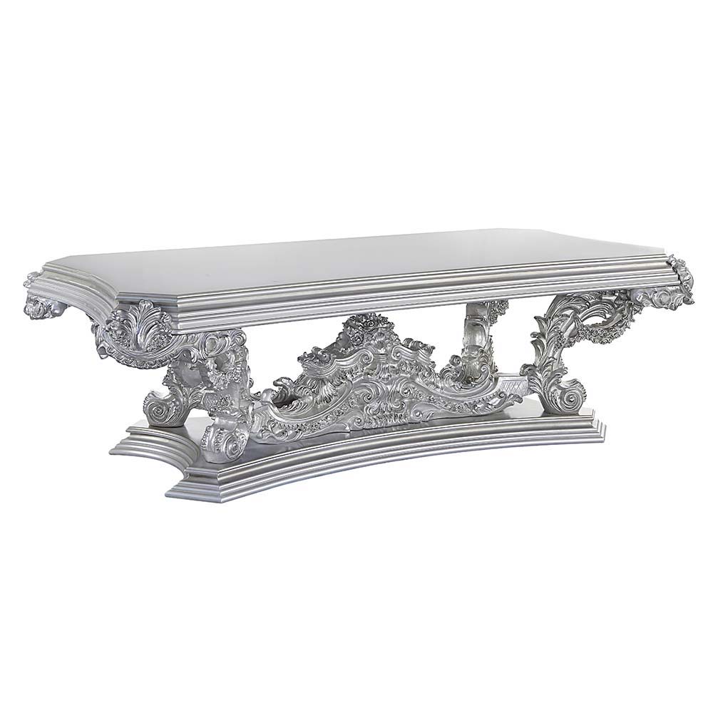 Valkyrie - Mesa de comedor - Platino antiguo