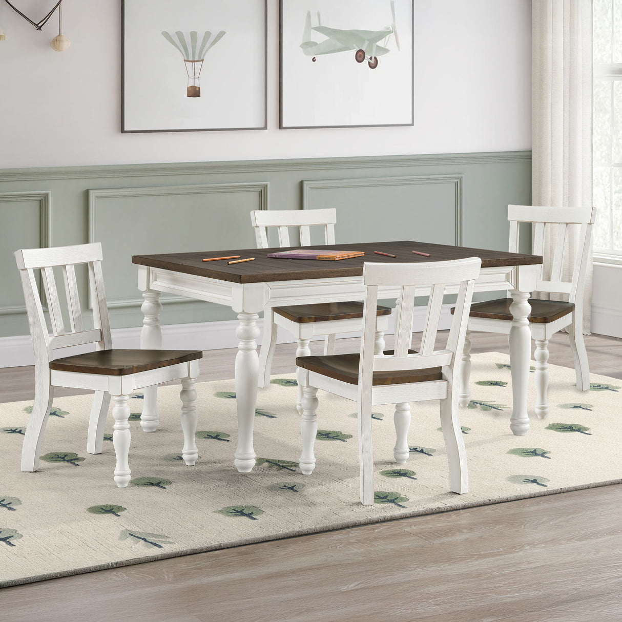 Joanna - Juego de comedor infantil